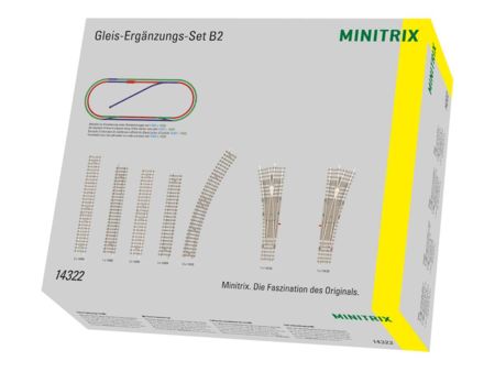Minitrix Gleis-Ergänzungspackung B2