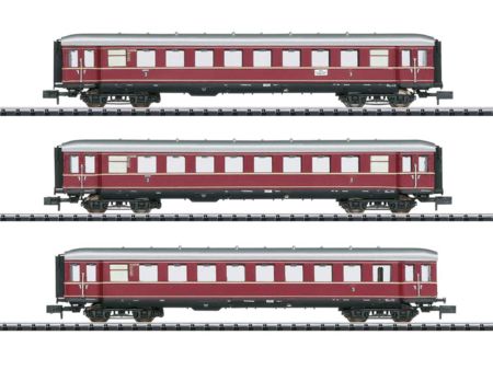 Minitrix Pers.wg.-Set Nahverkehrszug