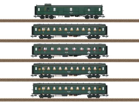 TRIX HO Schnellzugwagen-Set Hechtwagen