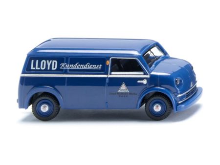 Wiking HO Lloyd LT 500 Kastenwagen 