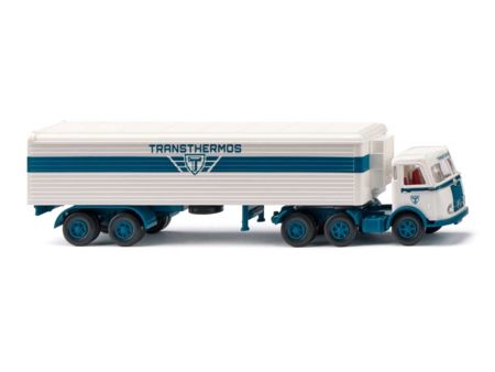 Wiking HO Kühlkoffersattelzug (MB Pullman) 