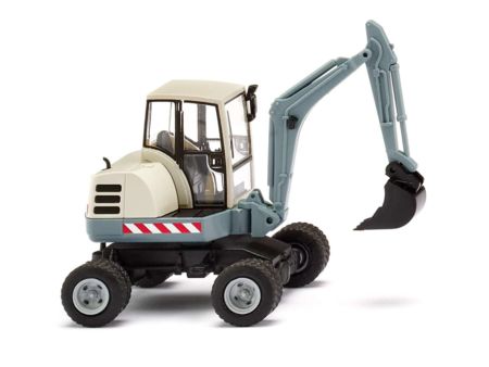 Wiking HO Mini-Bagger - alpenblau