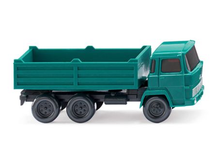 Wiking N 1:160 Pritschenkipper (Magirus) - wasserblau