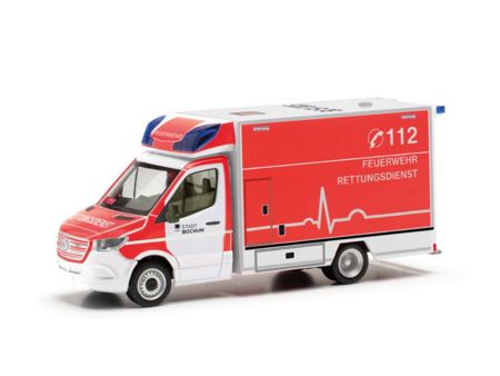 Herpa HO   MB Sprinter 18 RTW FW Bochum