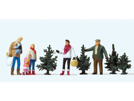 Preiser HO Weihnachtsbaumverkauf