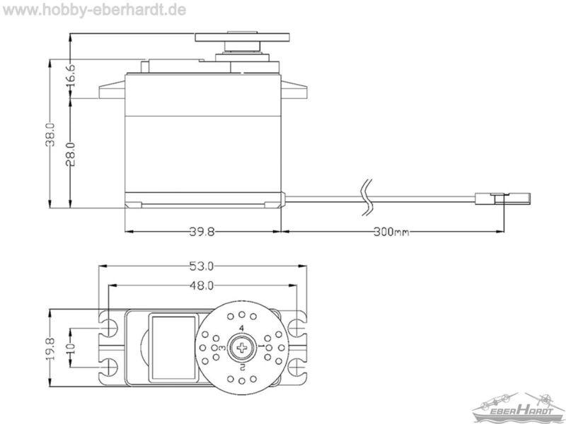 Servo HS-5565MH
