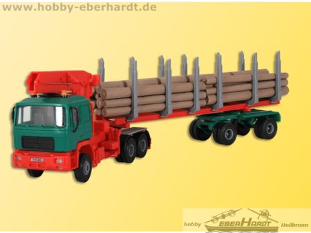 Kibri H0 MAN Kurz- und Langholzzug 