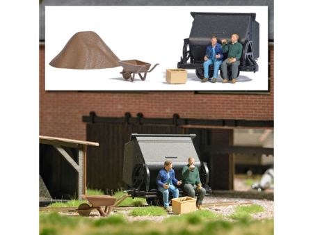 Busch HO Action Set: Arbeitspause