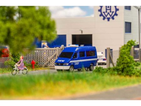Faller H0 MB Sprinter THW mit Blaulicht (HERPA)