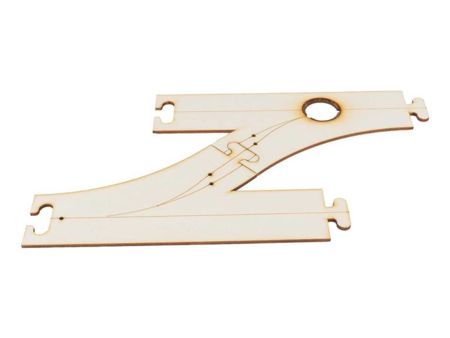 Faller H0 Laser-Street Abzweigung links und Einmündung 45°