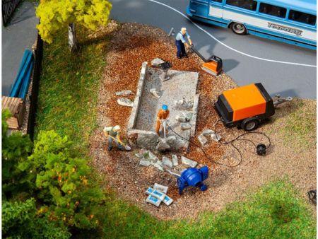 Faller HO Baumaschinen-Set