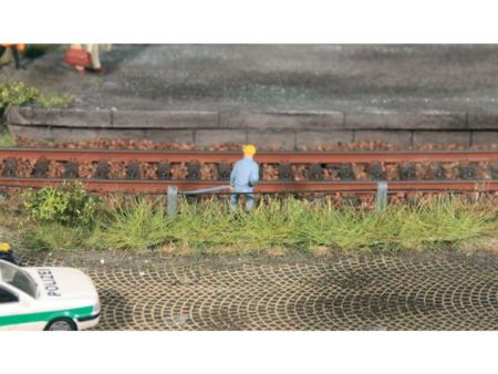 Heki  8 Grasstreifen Frühling, 100 mm lang, 10 mm hoch