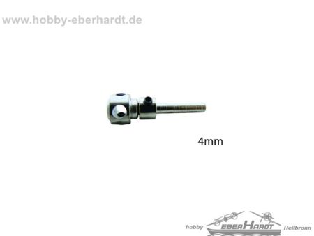 Radachsen 5 mm - M4 Bohrung