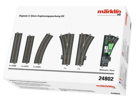 Märklin  Digitale C-Gleis Erg.pack.D2
