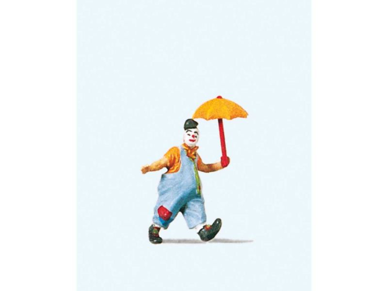Preiser HO Clown mit Schirm