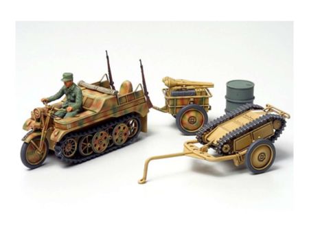 Tamiya 1:48 Dt. Kettenkrad m. Goliath