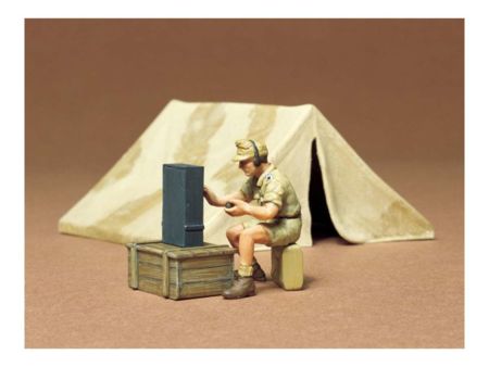 Tamiya 1:35 Diorama-Set Zelt m. Funk (1)