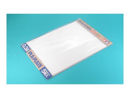 Tamiya Kst-Platte 0,3mm (5) weiß 257x364mm