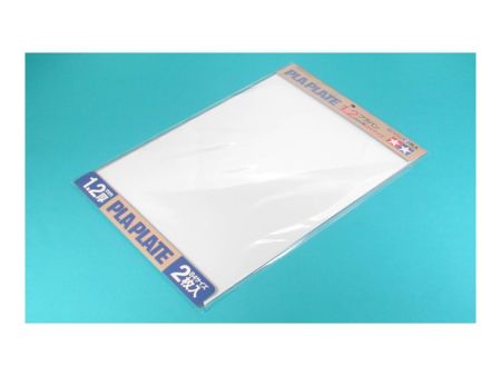 Tamiya Kst-Platte 1,2mm (2) weiß 257x364mm
