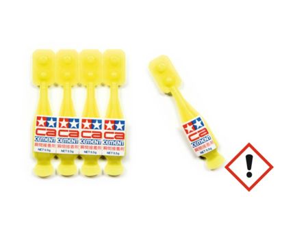 Tamiya Sekundenkleber dickflüssig 5x0,5g Tamiya
