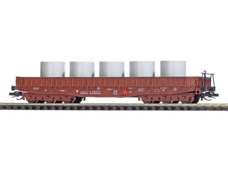 Busch Flachwagen/Betonringe TT