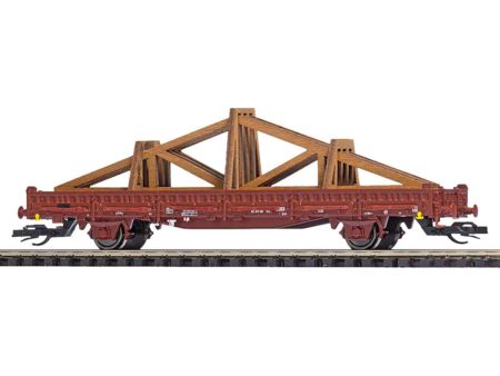 Busch Flachwagen mit Dachbinder TT