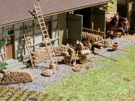 H0-Ausstattung zum Bauernhof 