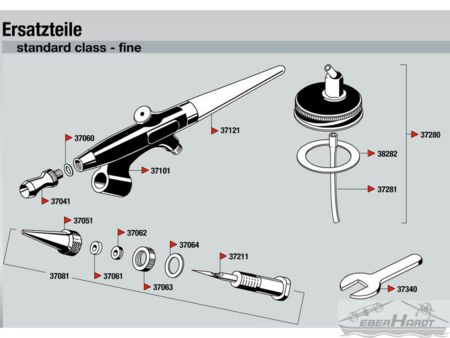 Revell  Airbrush Spritzpistole standard class