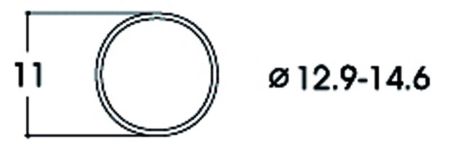 Roco Haftrings.10Stk.12,9 bis 14,6