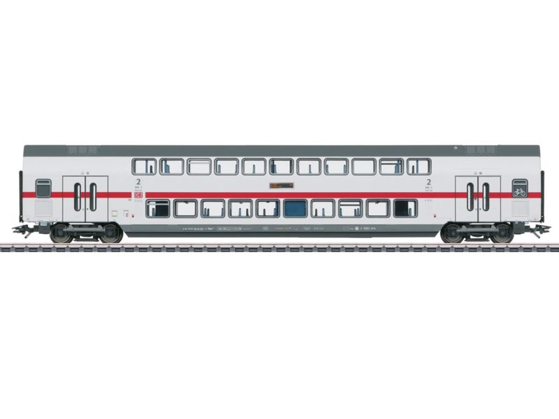 Märklin HO IC2 Doppelstock-Mittelwagen DBpza 682.2, 2. Klass