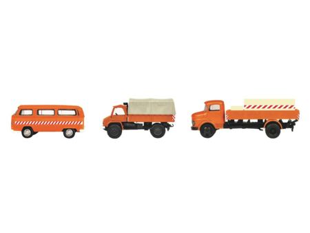Schuco MHI 3er Set Kommunalfahrzeuge 1:87