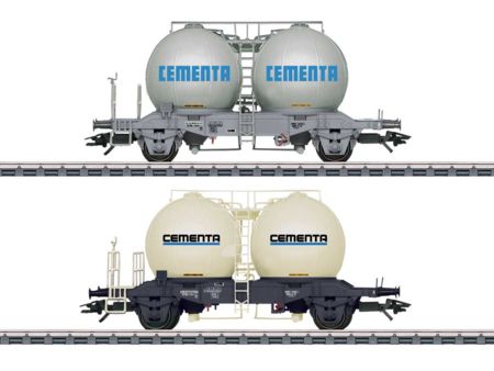 Märklin HO Kugelsilowagen-Set CEMENTA SJ