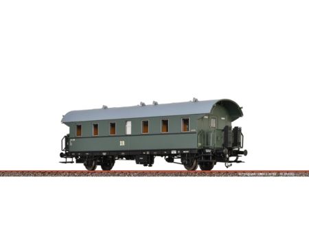 BRAWA  H0 Einheits-Durchgangswagen Bi DR III DC