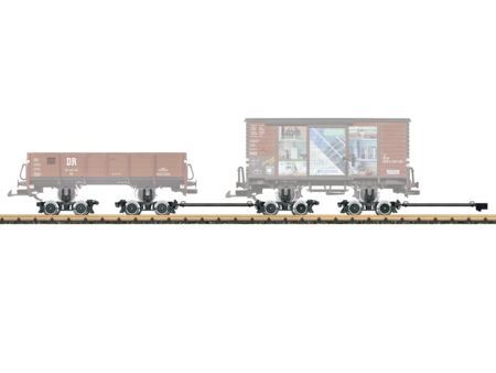 LGB Set Rollböcke - Inhalt 4 Rollböcke ( ohne Wagen)