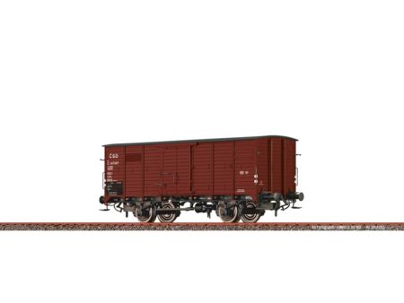 BRAWA  H0 Gedeckter Güterwagen Z CSD III
