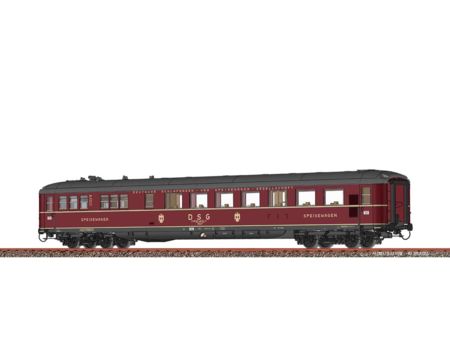 BRAWA  H0 Speisewagen WRüghe152 DSG IV DC