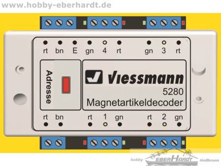 Viessmann Multiprotokoll Schalt- und Weichendecoder
