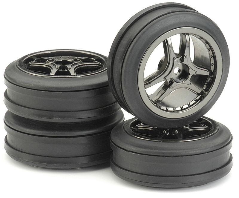 Tire & Rim Set Drift smoke-ch