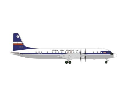 Herpa Wings    1:200 IL-18 LOT Polish Airl.