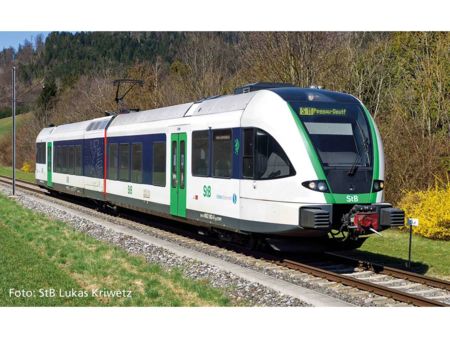 PIKO  HO Elektrotriebzug/Sound GTW 2/6 StB VI + 8pol. Dec.