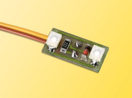 Viessmann Hausbeleuchtung, 2 LEDs weiß, 3 Stück
