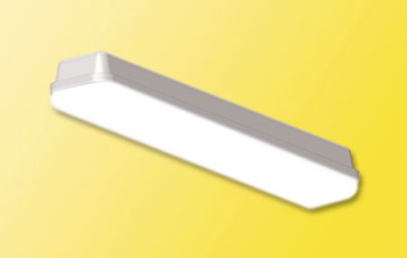 Viessmann H0 Wannenanbauleuchte, 2 LEDs weiß