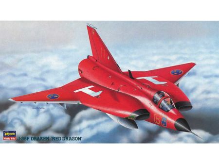 Hasegawa 1/72 J-35F Draken, Red Dragon