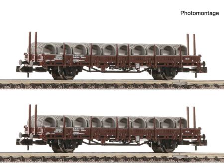 Fleischmann  Spur N 2-tlg. Set: Schwenkrungenwagen, ÖBB