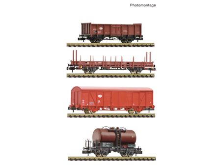 Fleischmann  Spur N 4-tlg. Set: Güterzug, MAV