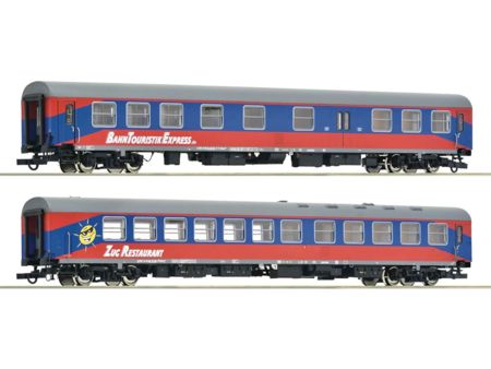 Roco HO 2-tlg. Set: Reisezugwagen, BTE