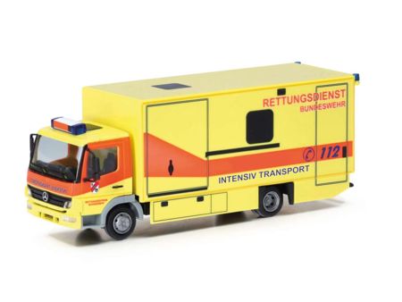 Herpa HO  MB Atego 2008 Koffer-LKW 