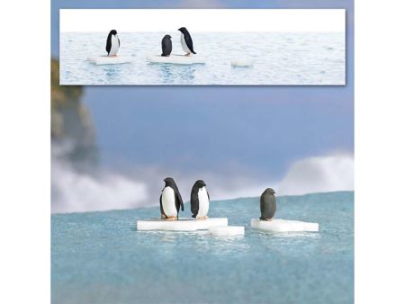 Busch HO Action Set: Pinguine auf Eiss