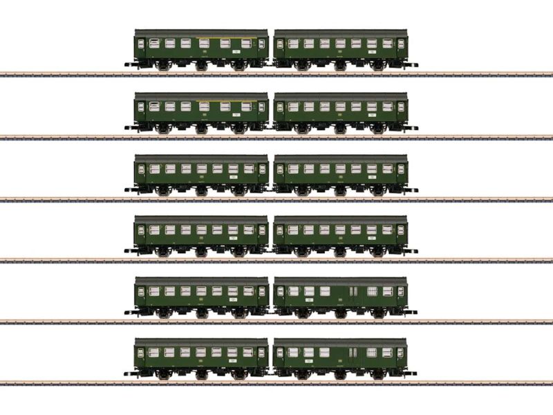 Märklin Miniclub Wagendisplay Umbauwagen DB