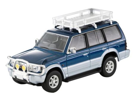 TOMYTEC Mitsubishi Pajero, Modell 1994, blau/silber
